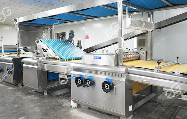 أتمتة خط إنتاج البسكويت